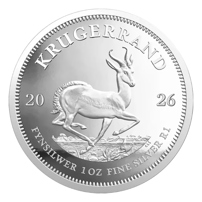 2026 1 oz South African Silver Krugerrand