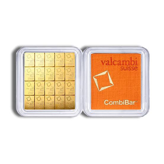 20g Valcambi CombiBar (20 x 1g)