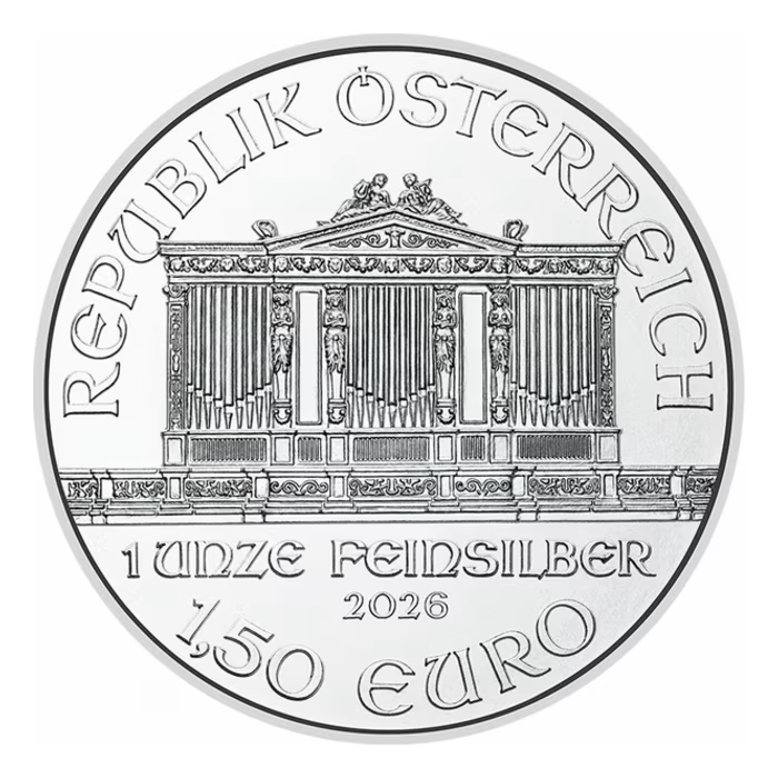 2026 1 oz Austrian Silver Philharmonic