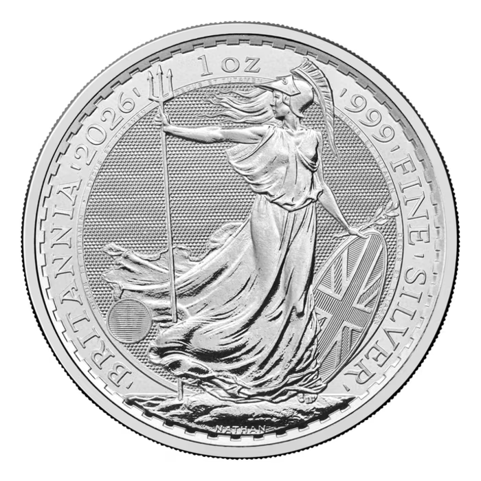 2026 1 oz UK Silver Britannia