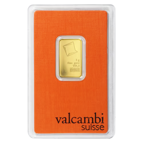 1g Valcambi Gold Bar (Minted)